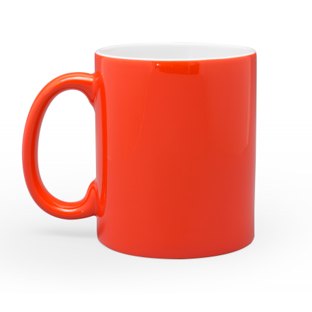 Kubek magiczny do sublimacji pomarańczowy błyszczący