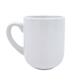 Mug for sublimation white rounded PETIT