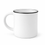 Ceramic sublimation mug with black rim LOFT