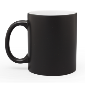 Magic mug for sublimation matte black.
