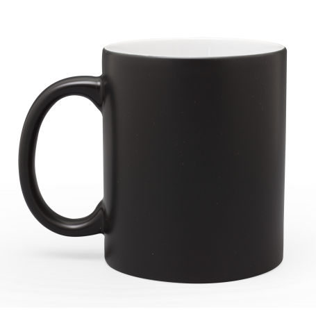Magic mug for sublimation matte black.