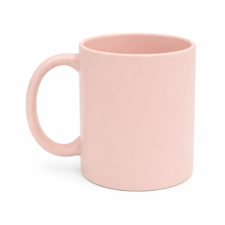 Sublimation mug matt powder pink CANDY