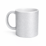 Sublimation mug silver GLITTER