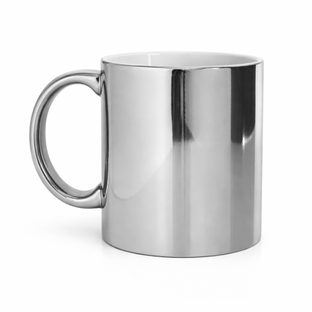 Sublimation mug glossy silver
