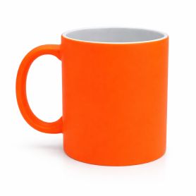 Sublimation mug neon orange FLUO