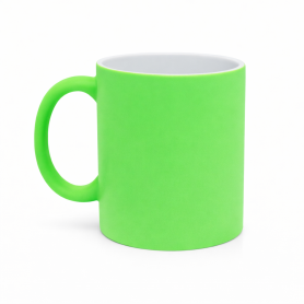 Sublimation mug neon green FLUO