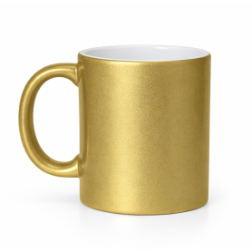 Mug for sublimation metallic gold