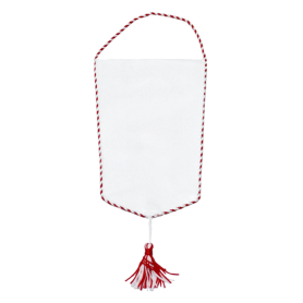Pennant FLAG with red finish
