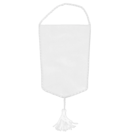 Pennant FLAG with white finish