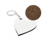 Sublimation key chain LEGNA heart
