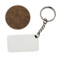 Sublimation key chain LEGNA rectangle