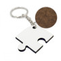 Sublimation key chain LEGNA puzzles 2 pcs/pack