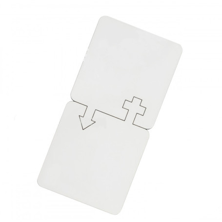 Mug sublimation coaster LEGNA her/him 2 pcs/pack