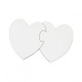 Podstawka pod kubek do sublimacji LEGNA serca 2 szt/op