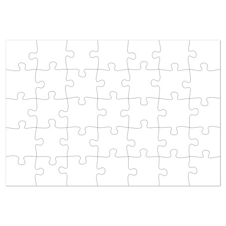 Puzzle 35 elementów 280x190 mm 5 szt./op.
