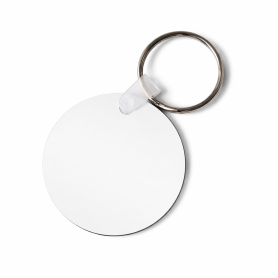 Aluminium sublimation key ring round 5 pc/pcs LOK