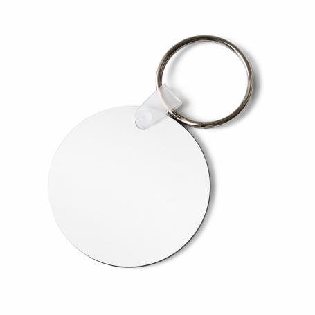 Aluminium sublimation key ring round 5 pc/pcs LOK