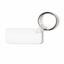 Aluminium sublimation key ring rectangular 5 pc/pcs LOK