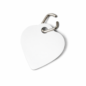 Pet tag for printing HEART 5 pcs/pack PERO