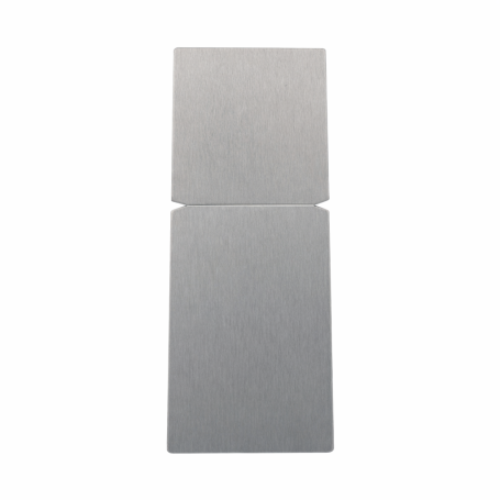 Support for aluminium sheet silver 38 x 89 mm IKA