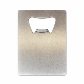Silver rectangular opener for sublimation IGO