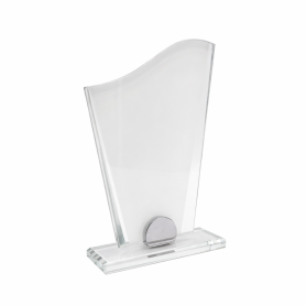 Glass trophy for sublimation FALA small 10 mm