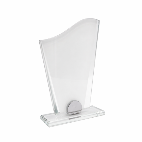 Glass trophy for sublimation FALA small 10 mm