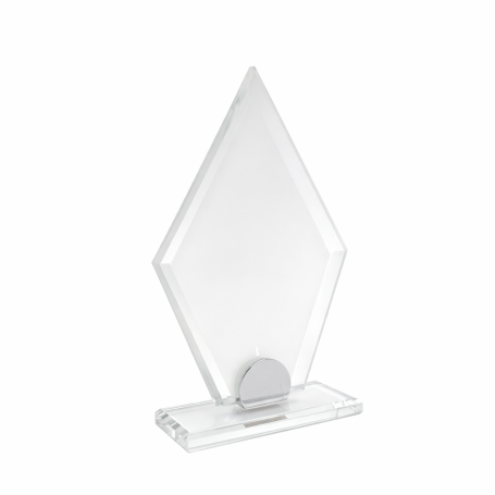 Glass trophy for sublimation DIAMENT small 10 mm