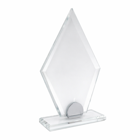 Glass trophy for sublimation DIAMENT big 10 mm