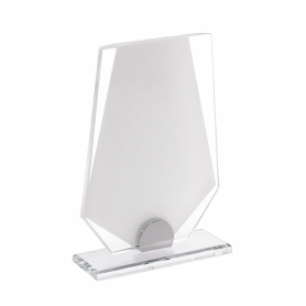 Glass trophy for sublimation TULIP large 10 mm