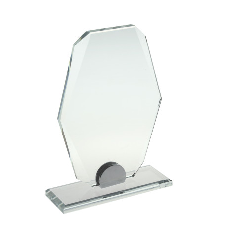 Glass trophy for printing PREMIO CUBO small