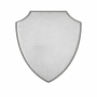 MDF shield plaque silver 560