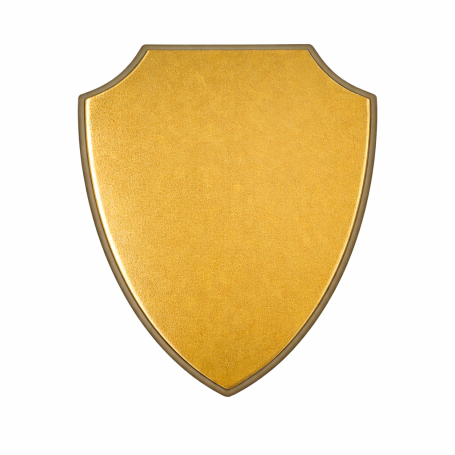 Podkład MDF tarcza złoty 560