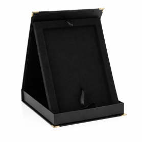 Etui SAMETI do podkładu 6x8' pionowe czarne