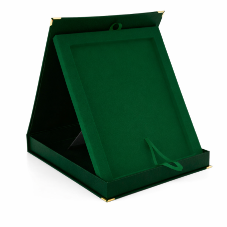 SAMETI case for 10x13" plaque vertical green