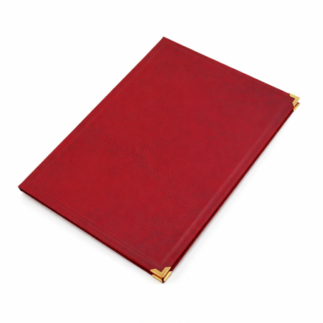 SAMETI aluminum tablet folder, maroon
