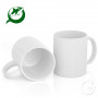 White glossy mug for sublimation GREEN ORCA 1 pc.