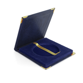 SAMETI case for medals, navy-blue