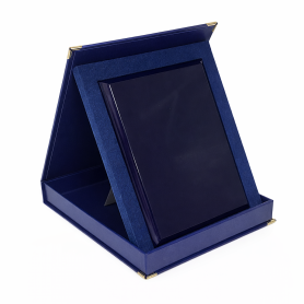 Zestaw: podkład MDF MARINE 6x8' etui SAMETI do podkładu 6x8' pionowe granatowe