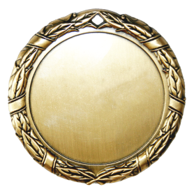 Medal złoty do krążków 50 mm