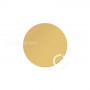 Aluminum discs semi-glossy gold dia: 25 mm. 50 pcs/pack.