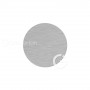 Aluminum discs semi-glossy silver dia: 25 mm. 50 pcs/pack.