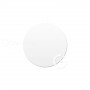 Aluminum discs glossy white dia: 25 mm. 50 pcs/pack.