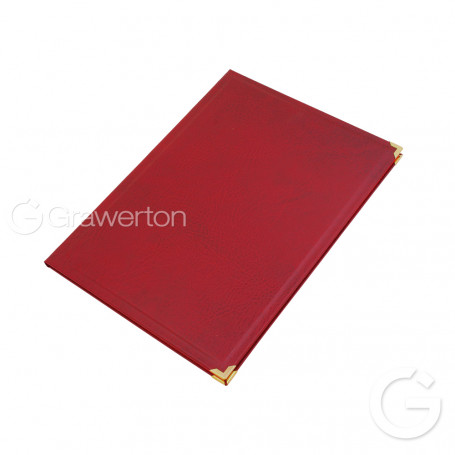SAMETI aluminum tablet folder, maroon