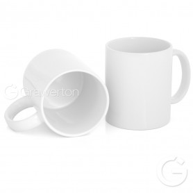 White mug for sublimation PORCELO De Lux