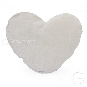 Linen Heart pillowcase