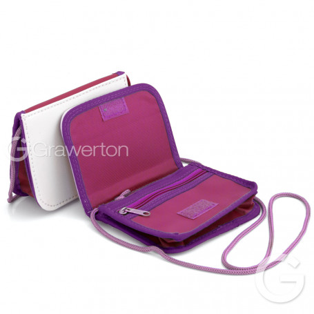 Kids small wallet for sublimation NEO pink-purple
