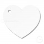 Glossy heart-shaped two-sided keyring UNISUB