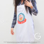 White apron for sublimation PINY