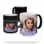 Mug for sublimation black glossy MAGIC.